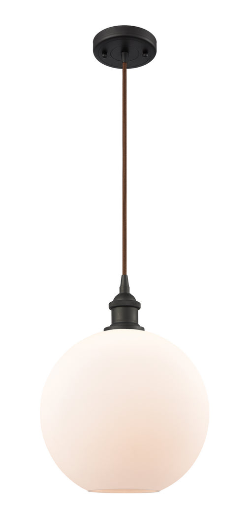 Innovations - 516-1P-OB-G121-10 - One Light Mini Pendant - Ballston - Oil Rubbed Bronze