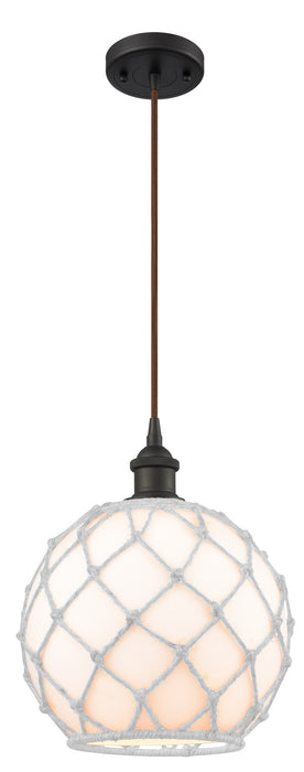 Innovations - 516-1P-OB-G121-10RW - One Light Mini Pendant - Ballston - Oil Rubbed Bronze