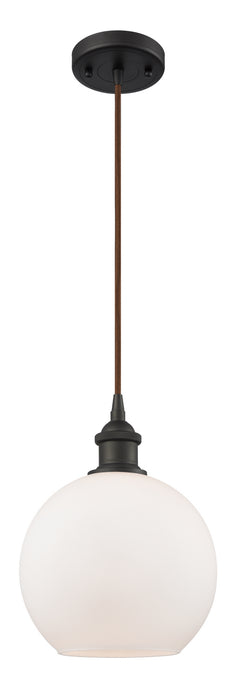 Innovations - 516-1P-OB-G121-8 - One Light Mini Pendant - Ballston - Oil Rubbed Bronze