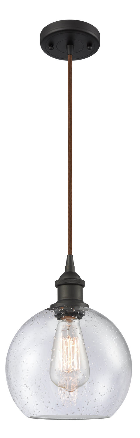 Innovations - 516-1P-OB-G124-8 - One Light Mini Pendant - Ballston - Oil Rubbed Bronze