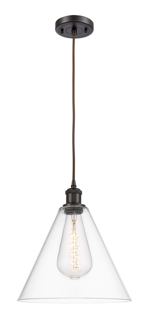 Innovations - 516-1P-OB-GBC-122 - One Light Mini Pendant - Ballston - Oil Rubbed Bronze