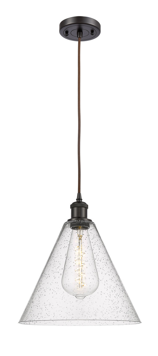 Innovations - 516-1P-OB-GBC-124 - One Light Mini Pendant - Ballston - Oil Rubbed Bronze