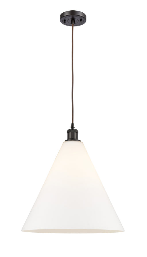 Innovations - 516-1P-OB-GBC-161 - One Light Pendant - Ballston - Oil Rubbed Bronze