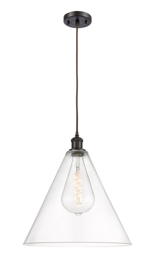 Innovations - 516-1P-OB-GBC-162 - One Light Pendant - Ballston - Oil Rubbed Bronze