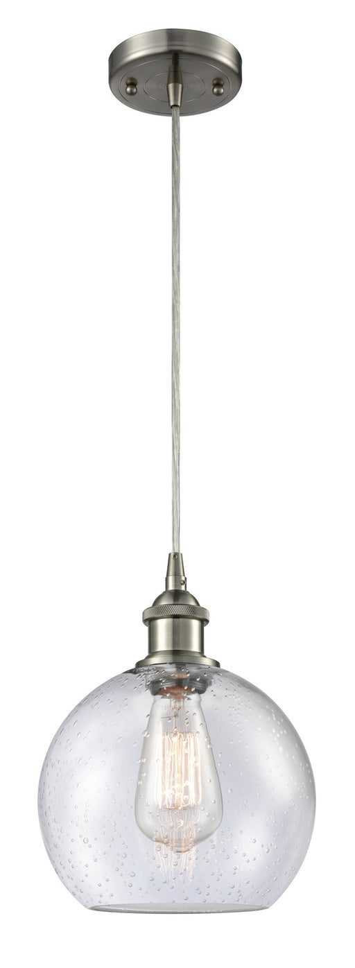 Innovations - 516-1P-SN-G124-8 - One Light Mini Pendant - Ballston - Brushed Satin Nickel