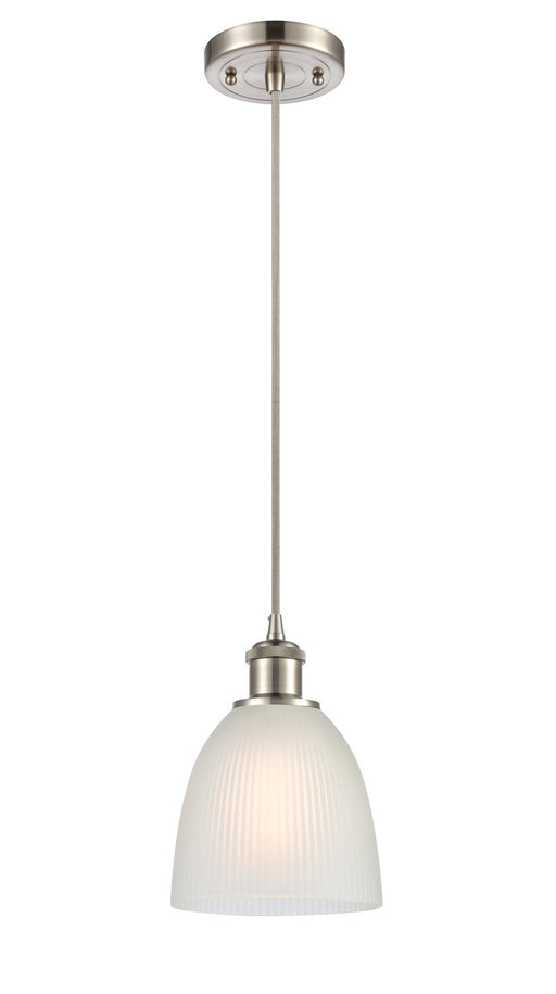 Innovations - 516-1P-SN-G381 - One Light Mini Pendant - Ballston - Brushed Satin Nickel