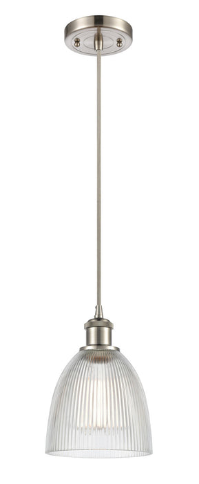 Innovations - 516-1P-SN-G382 - One Light Mini Pendant - Ballston - Brushed Satin Nickel