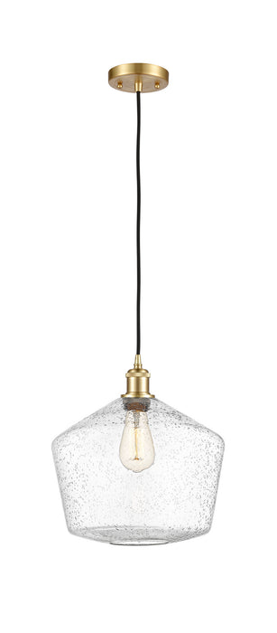 Innovations - 516-1P-SG-G654-12-LED - LED Mini Pendant - Ballston - Satin Gold