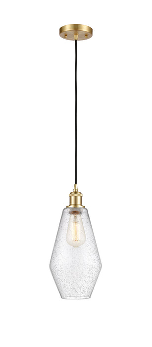 Innovations - 516-1P-SG-G654-7-LED - LED Mini Pendant - Ballston - Satin Gold