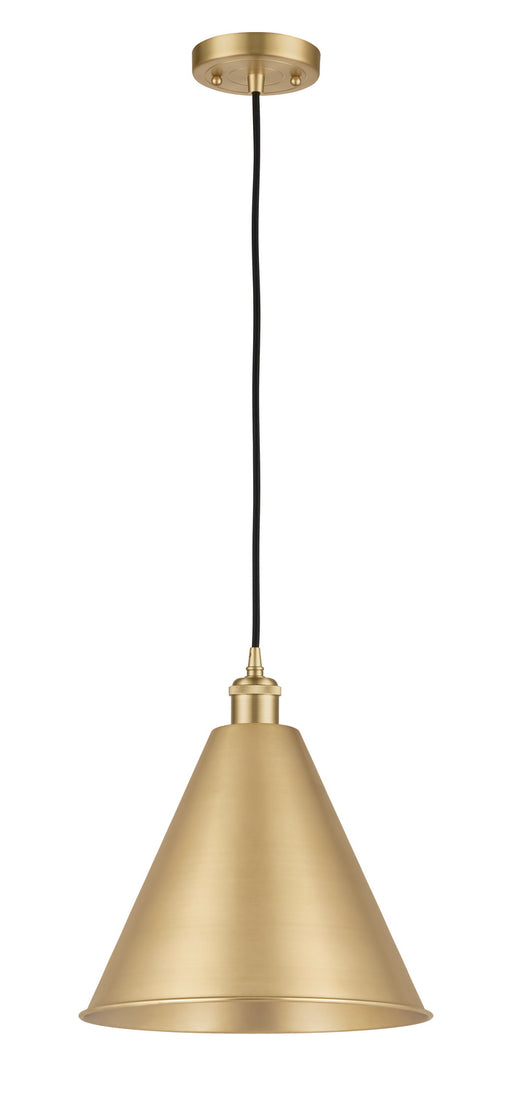 Innovations - 516-1P-SG-MBC-16-SG-LED - LED Mini Pendant - Ballston - Satin Gold