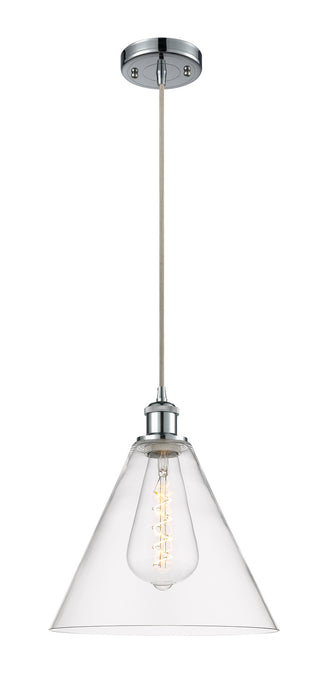 Innovations - 516-1P-PC-GBC-122 - One Light Mini Pendant - Ballston - Polished Chrome