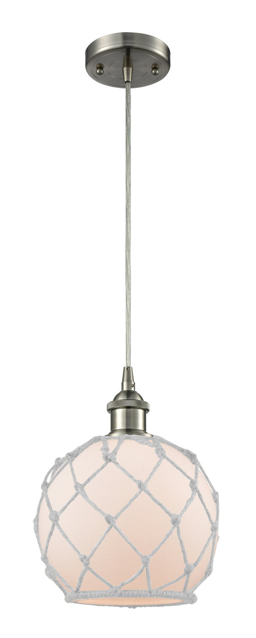 Innovations - 516-1P-SN-G121-8RW-LED - LED Mini Pendant - Ballston - Brushed Satin Nickel
