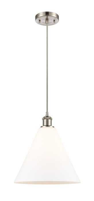 Innovations - 516-1P-SN-GBC-121-LED - LED Mini Pendant - Ballston - Brushed Satin Nickel