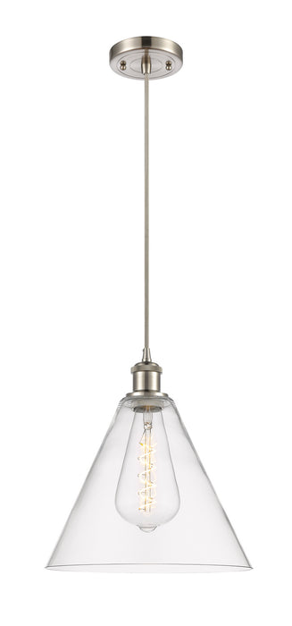 Innovations - 516-1P-SN-GBC-122-LED - LED Mini Pendant - Ballston - Brushed Satin Nickel