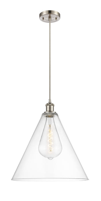 Innovations - 516-1P-SN-GBC-162 - One Light Pendant - Ballston - Brushed Satin Nickel