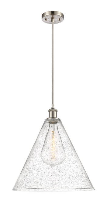 Innovations - 516-1P-SN-GBC-164 - One Light Pendant - Ballston - Brushed Satin Nickel