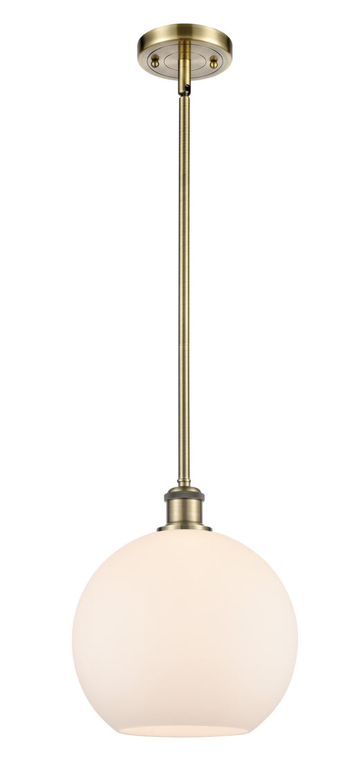 Innovations - 516-1S-AB-G121-10 - One Light Mini Pendant - Ballston - Antique Brass