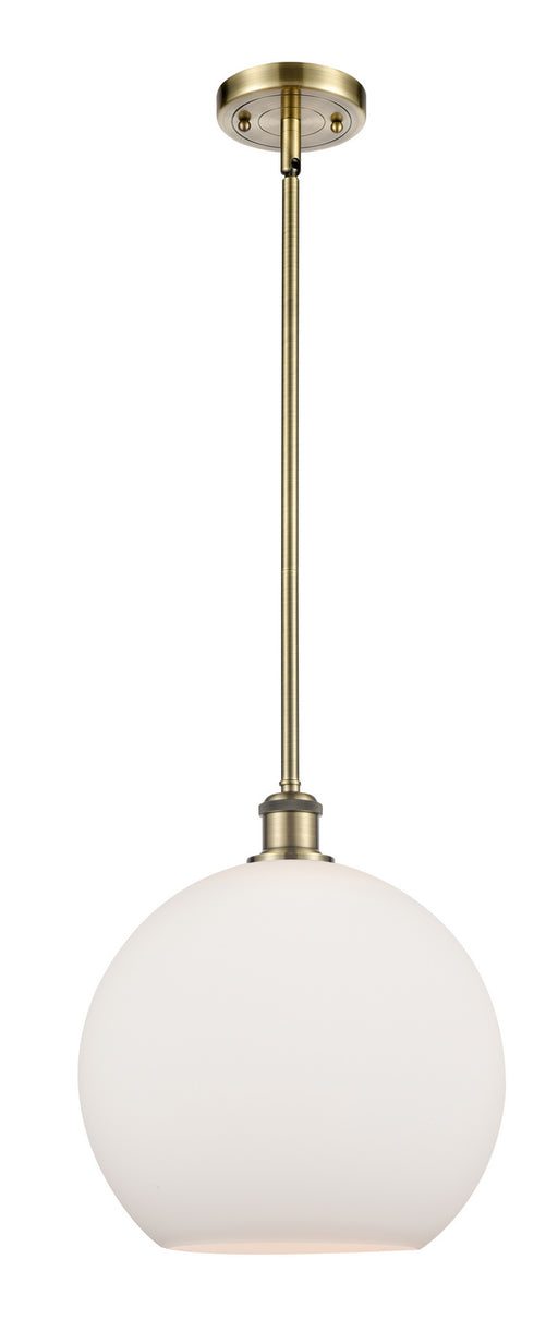Innovations - 516-1S-AB-G121-12 - One Light Mini Pendant - Ballston - Antique Brass