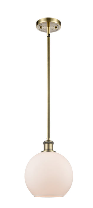 Innovations - 516-1S-AB-G121-8 - One Light Mini Pendant - Ballston - Antique Brass