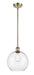 Innovations - 516-1S-AB-G122-10 - One Light Mini Pendant - Ballston - Antique Brass