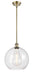 Innovations - 516-1S-AB-G122-12 - One Light Mini Pendant - Ballston - Antique Brass