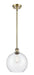 Innovations - 516-1S-AB-G124-10 - One Light Mini Pendant - Ballston - Antique Brass