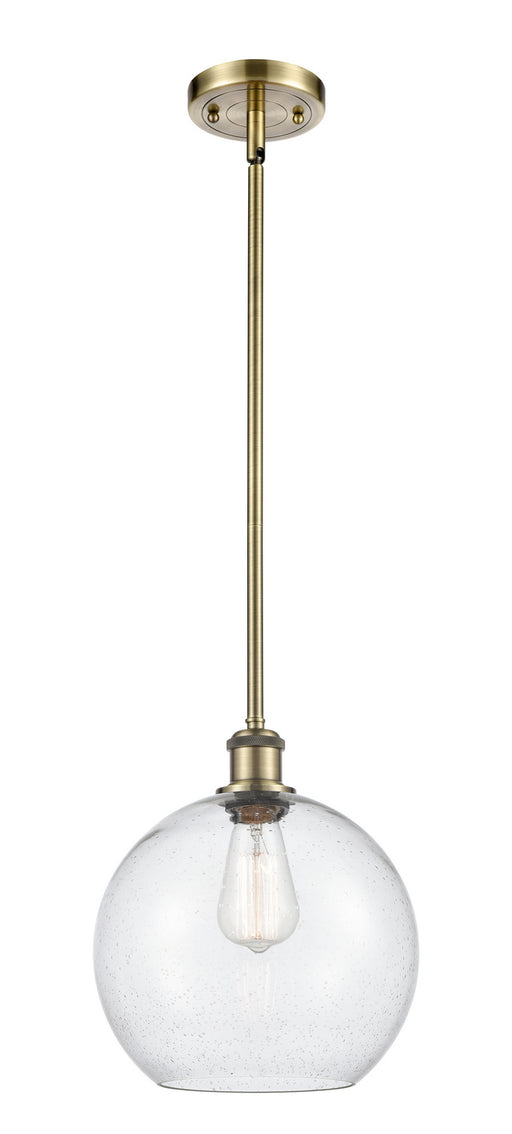 Innovations - 516-1S-AB-G124-10 - One Light Mini Pendant - Ballston - Antique Brass