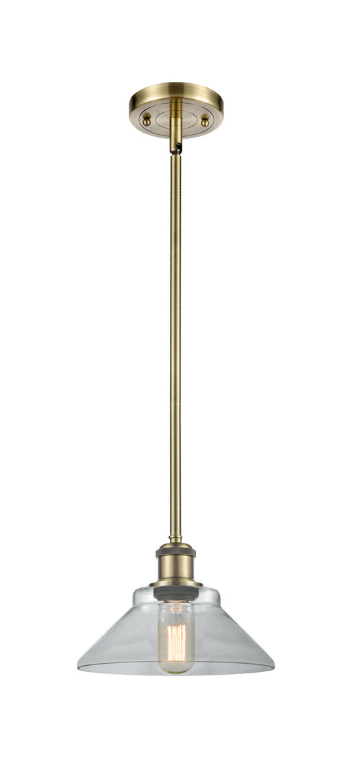 Innovations - 516-1S-AB-G132 - One Light Mini Pendant - Ballston - Antique Brass