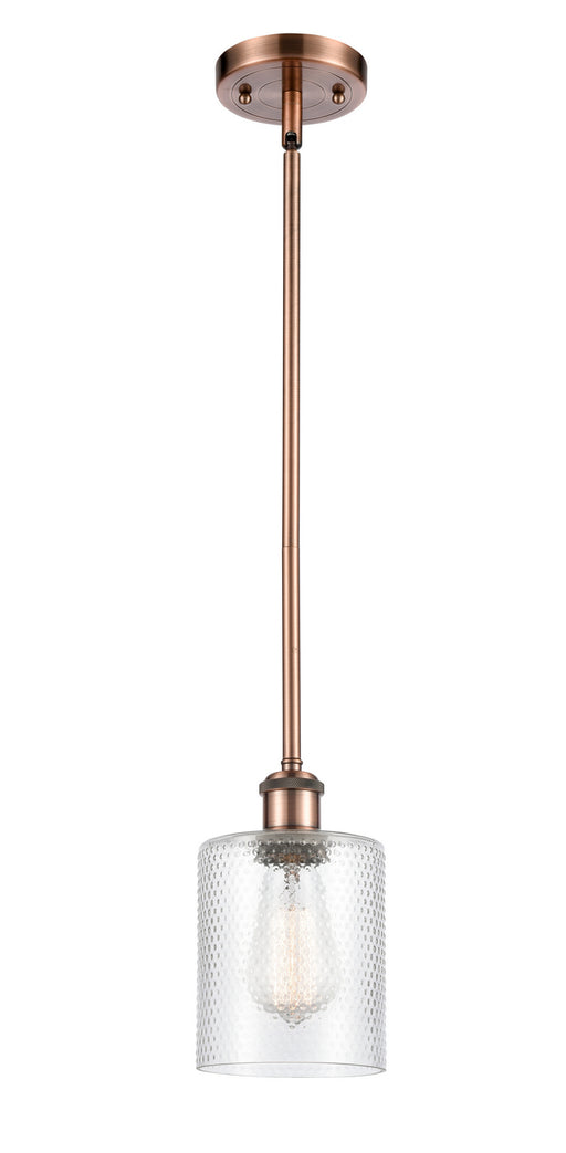 Innovations - 516-1S-AC-G112 - One Light Mini Pendant - Ballston - Antique Copper