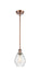 Innovations - 516-1S-AC-G654-6-LED - LED Mini Pendant - Ballston - Antique Copper