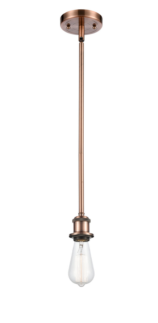 Innovations - 516-1S-AC-LED - LED Mini Pendant - Ballston - Antique Copper