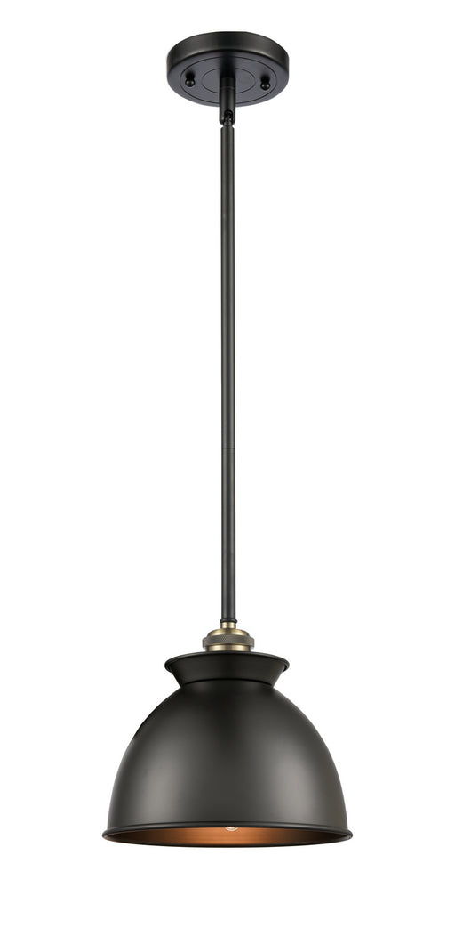 Innovations - 516-1S-BAB-M14-BK-LED - LED Mini Pendant - Ballston - Black Antique Brass