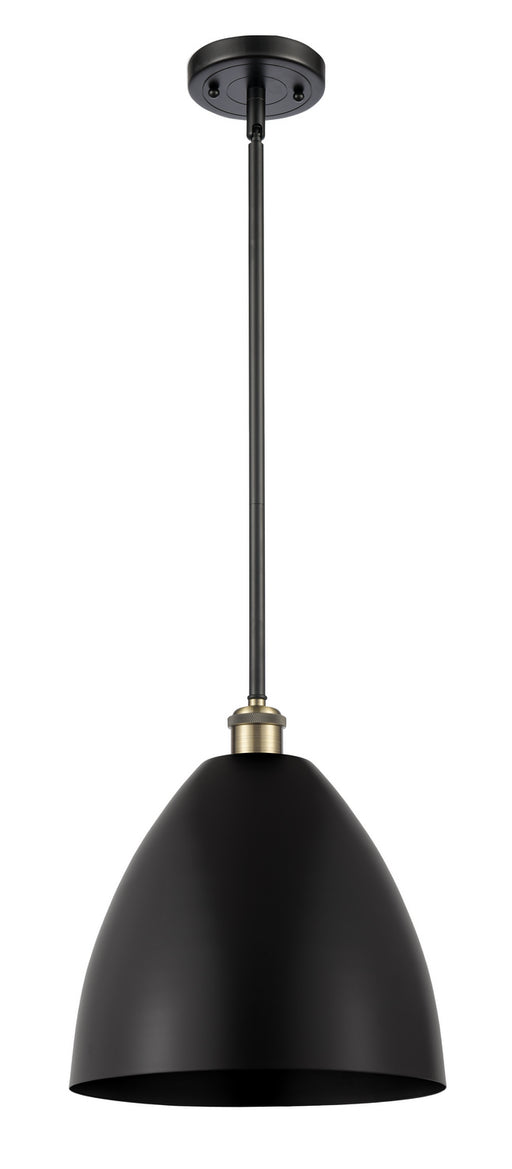 Innovations - 516-1S-BAB-MBD-12-BK-LED - LED Pendant - Ballston - Black Antique Brass