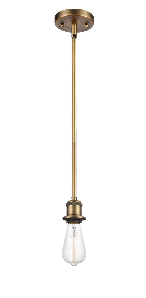 Innovations - 516-1S-BB - One Light Mini Pendant - Ballston - Brushed Brass