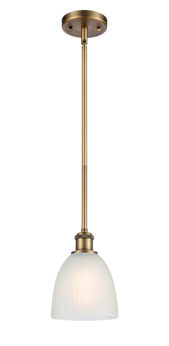 Innovations - 516-1S-BB-G381 - One Light Mini Pendant - Ballston - Brushed Brass