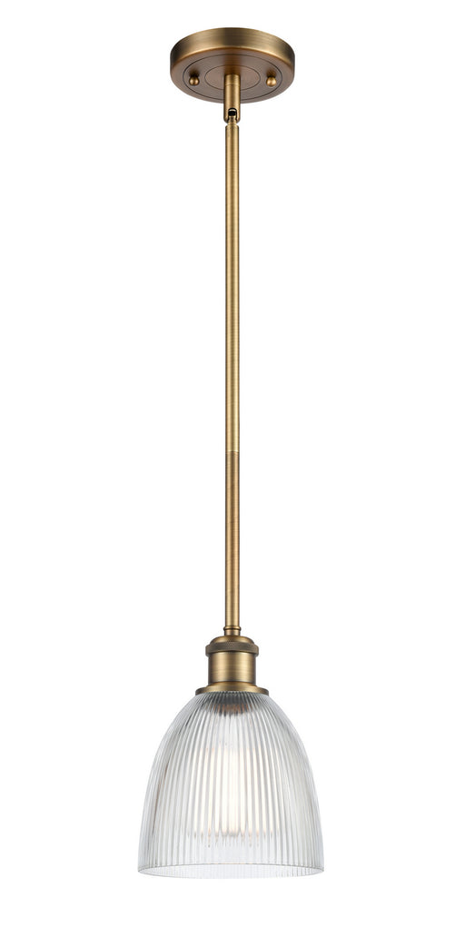 Innovations - 516-1S-BB-G382 - One Light Mini Pendant - Ballston - Brushed Brass