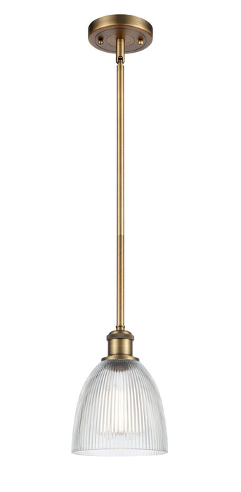 Innovations - 516-1S-BB-G382-LED - LED Mini Pendant - Ballston - Brushed Brass