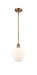 Innovations - 516-1S-BB-G651-8-LED - LED Mini Pendant - Ballston - Brushed Brass