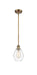 Innovations - 516-1S-BB-G652-6-LED - LED Mini Pendant - Ballston - Brushed Brass