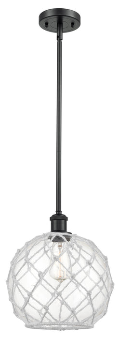 Innovations - 516-1S-BK-G122-10RW - One Light Mini Pendant - Ballston - Matte Black