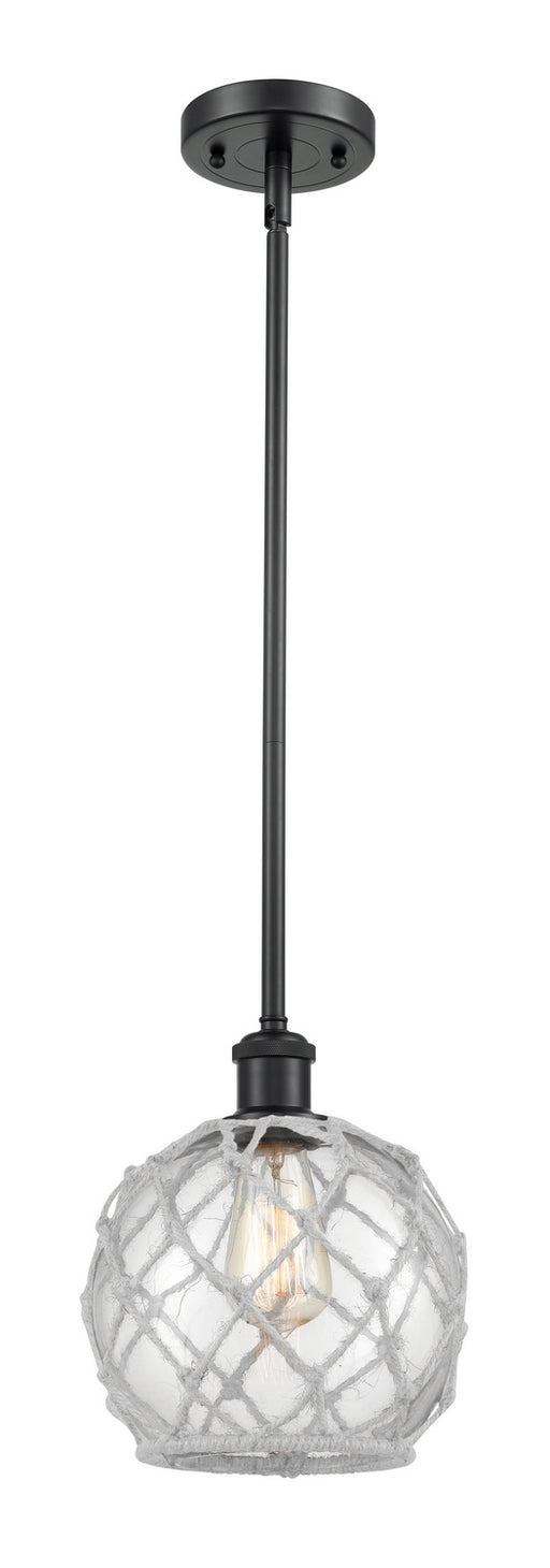 Innovations - 516-1S-BK-G122-8RW - One Light Mini Pendant - Ballston - Matte Black