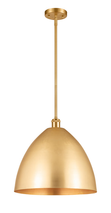 Innovations - 516-1S-SG-MBD-16-SG - One Light Pendant - Ballston - Satin Gold