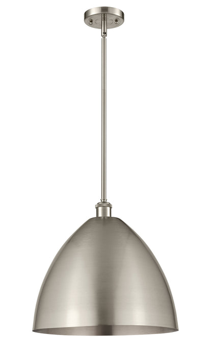 Innovations - 516-1S-SN-MBD-16-SN-LED - LED Pendant - Ballston - Brushed Satin Nickel