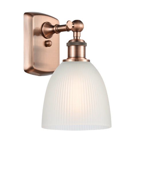 Innovations - 516-1W-AC-G381 - One Light Wall Sconce - Ballston - Antique Copper