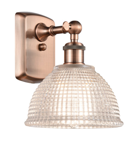 Ballston One Light Wall Sconce Antique Copper