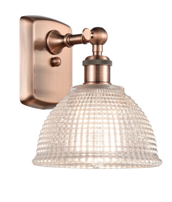 Innovations - 516-1W-AC-G422 - One Light Wall Sconce - Ballston - Antique Copper