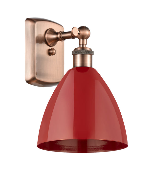 Innovations - 516-1W-AC-MBD-75-RD - One Light Wall Sconce - Ballston - Antique Copper