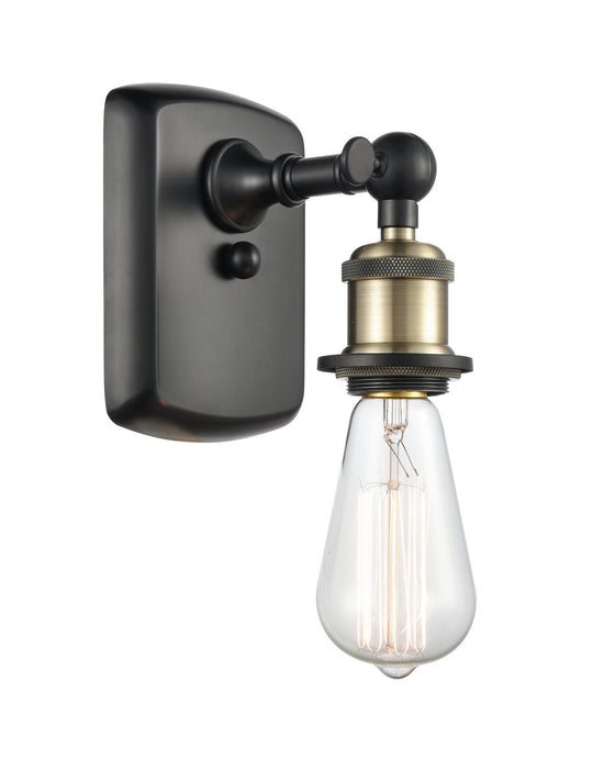 Innovations - 516-1W-BAB - One Light Wall Sconce - Ballston - Black Antique Brass