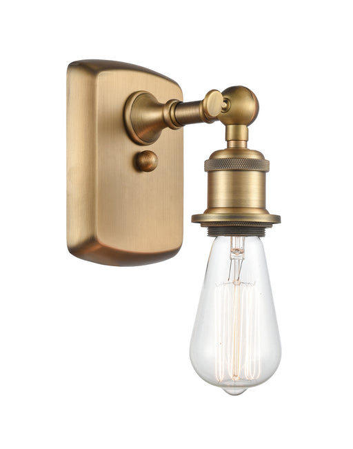 Innovations - 516-1W-BB - One Light Wall Sconce - Ballston - Brushed Brass