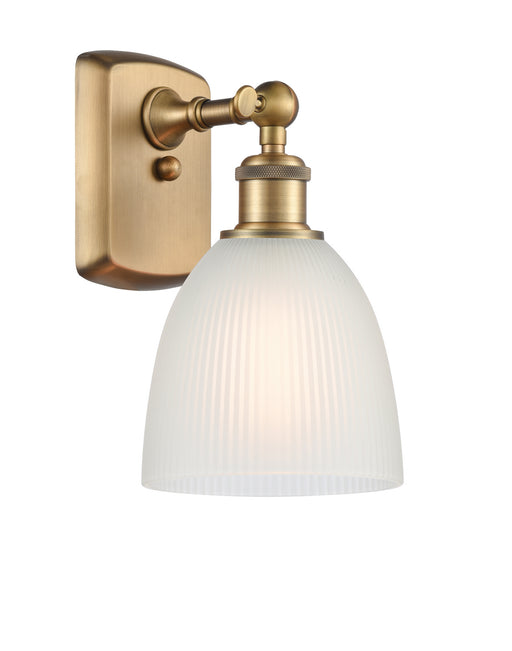 Innovations - 516-1W-BB-G381 - One Light Wall Sconce - Ballston - Brushed Brass
